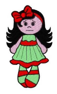 Picture of Sweet Girl Machine Embroidery Design