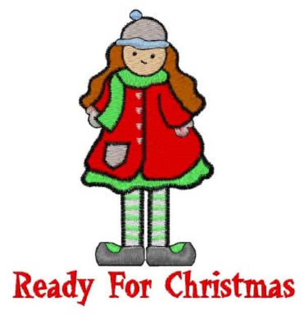 Picture of Ready For Christmas Machine Embroidery Design