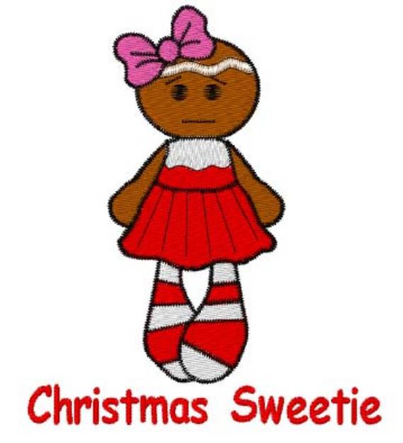 Picture of Christmas Sweetie Machine Embroidery Design