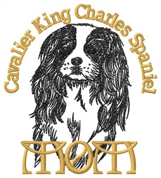 Picture of Cavalier King Charles Machine Embroidery Design