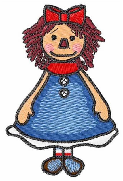 Picture of American Girl Machine Embroidery Design