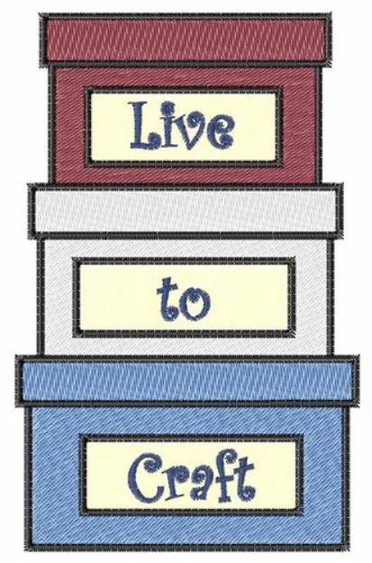 Picture of Live to Craft Machine Embroidery Design