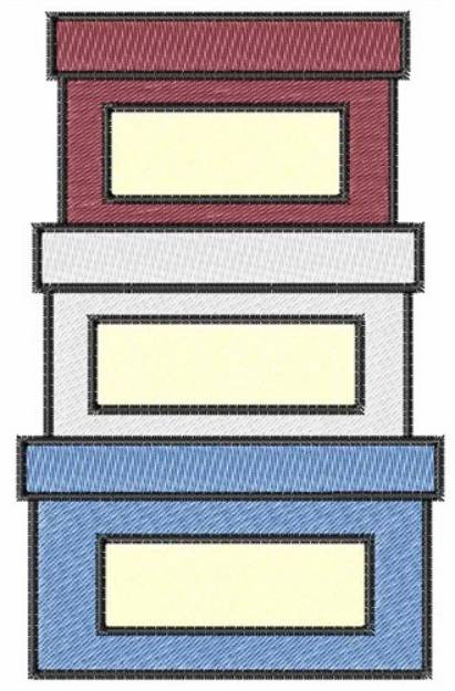 Picture of Blank Boxes Machine Embroidery Design