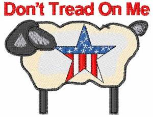 Picture of Dont Tread on Me Machine Embroidery Design