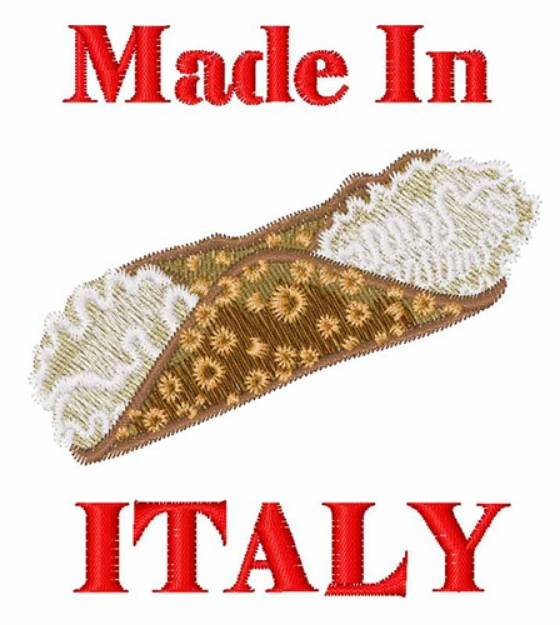 Picture of Made In Italy Machine Embroidery Design