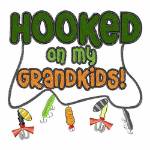 Picture of Hooked On My Grandkids Machine Embroidery Design