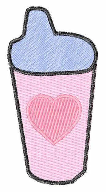 Picture of Sippy Cup Machine Embroidery Design