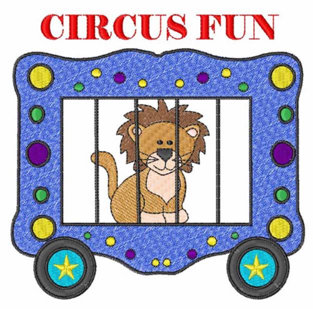 Picture of Circus Fun Machine Embroidery Design