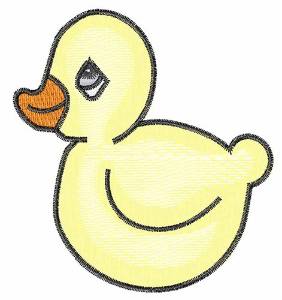Picture of Rubber Duck Machine Embroidery Design