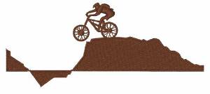 Picture of Mountain Biking Machine Embroidery Design