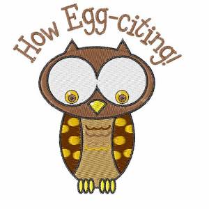 Picture of How Egg-Citing Machine Embroidery Design