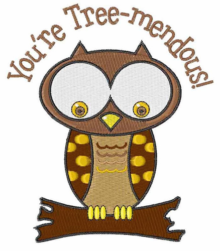 Youre Tree-mendous Machine Embroidery Design