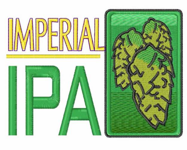 Picture of Imperial IPA Machine Embroidery Design