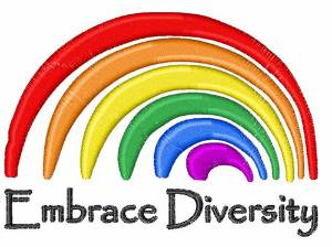 Picture of Embrace Diversity Machine Embroidery Design