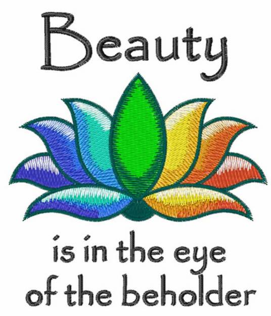 Picture of Beauty Machine Embroidery Design