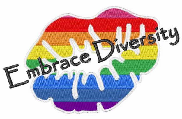 Picture of Embrace Diversity Machine Embroidery Design