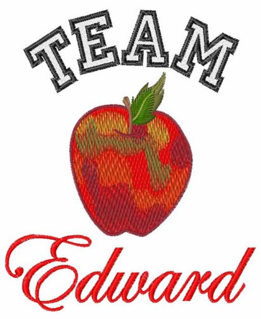 Picture of Team Edward Machine Embroidery Design