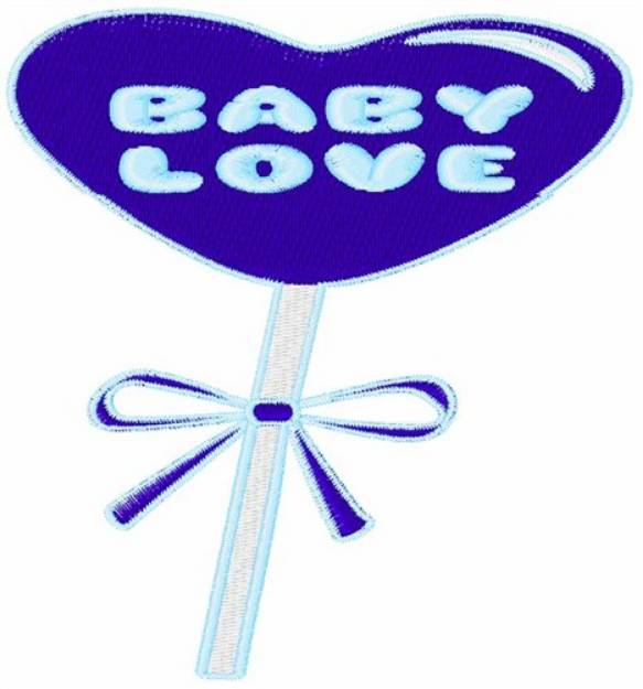 Picture of Baby Love Machine Embroidery Design