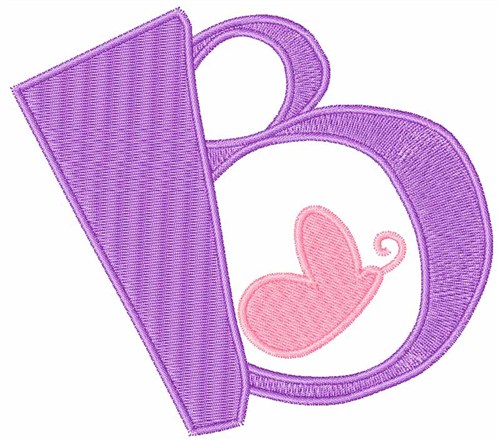Valentine Font B Machine Embroidery Design