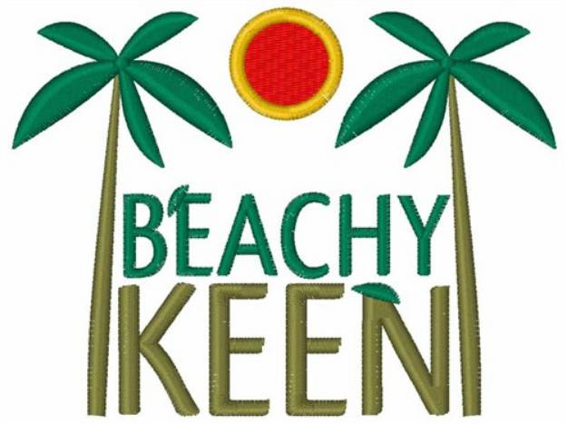 Picture of Beachy Keen Machine Embroidery Design