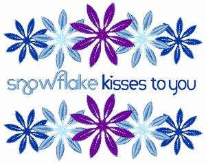 Picture of Kisses To You Machine Embroidery Design