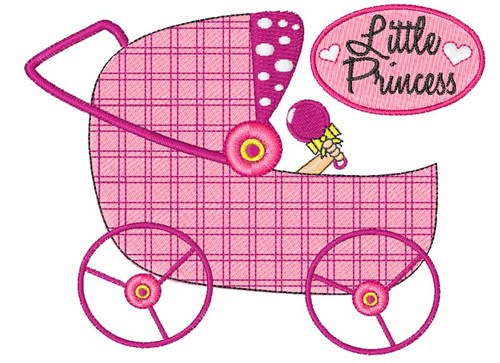 Little Princess Machine Embroidery Design