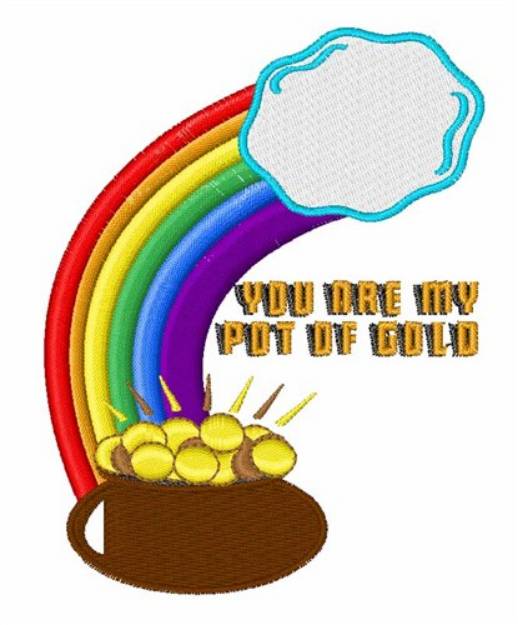 Picture of My Pot Of Gold Machine Embroidery Design