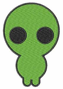 Picture of Alien Machine Embroidery Design