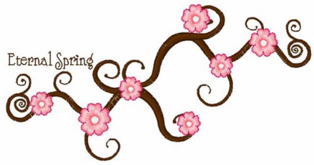 Picture of Eternal Spring Machine Embroidery Design