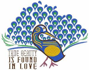 Picture of True Beauty Machine Embroidery Design