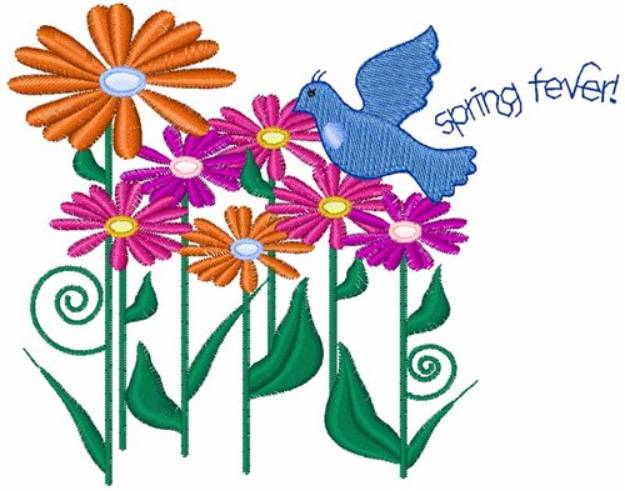 Picture of Spring Fever Machine Embroidery Design