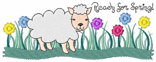 Ready For Spring Machine Embroidery Design