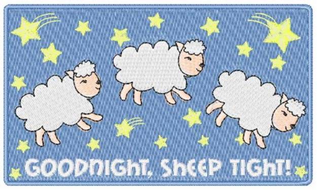 Picture of Sheep Tight Machine Embroidery Design