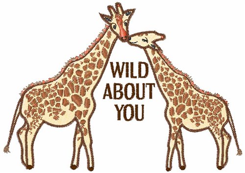 Wild About You Machine Embroidery Design