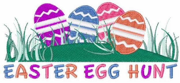 Picture of Easter Egg Hunt Machine Embroidery Design