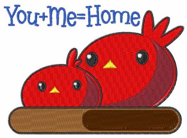 Picture of Birds Home Machine Embroidery Design