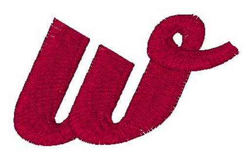 Hot Rod Lowercase w Machine Embroidery Design