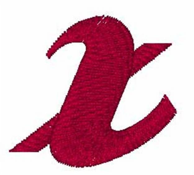 Picture of Hot Rod Lowercase x Machine Embroidery Design