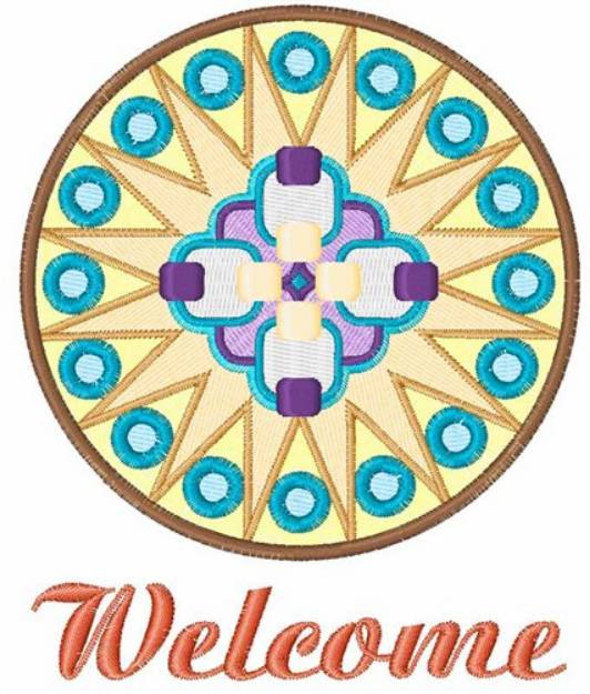 Picture of Dreamcatcher Welcome Machine Embroidery Design