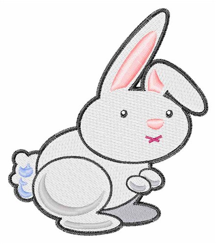 Cottontail Bunny Machine Embroidery Design