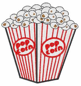 Picture of Popcorn Box Machine Embroidery Design