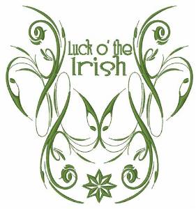 Picture of Irish Luck Insignia Machine Embroidery Design