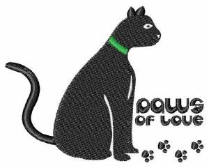 Picture of Paws of Love Machine Embroidery Design