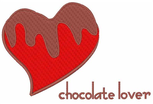 Chocolate Lover Machine Embroidery Design