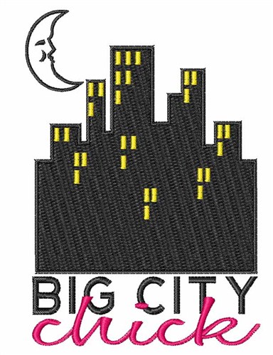 Big City Chick Machine Embroidery Design