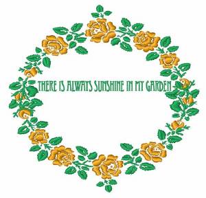 Picture of Always Sunshine Machine Embroidery Design