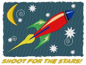 Picture of Shoot For The Stars! Machine Embroidery Design