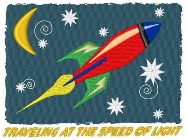 Picture of Speed Of Light Machine Embroidery Design