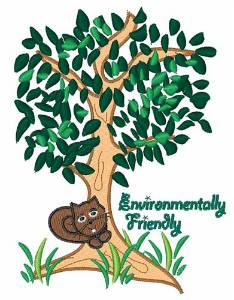 Picture of Environmentally Friendly Machine Embroidery Design