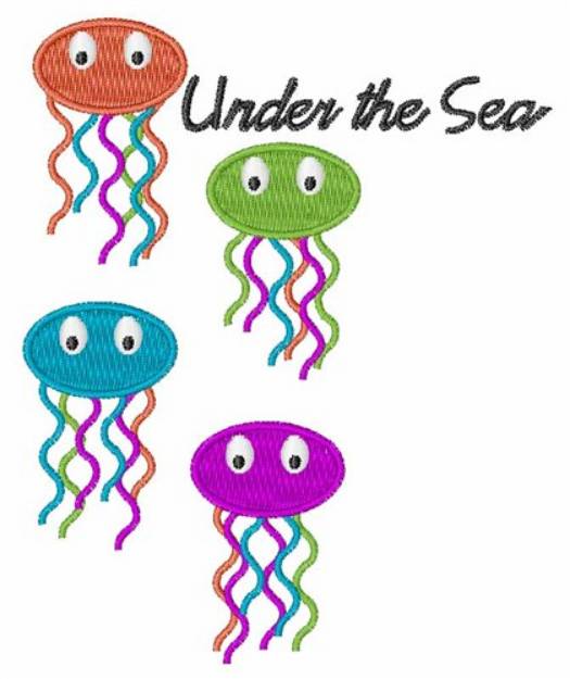 Picture of Under The Sea Machine Embroidery Design